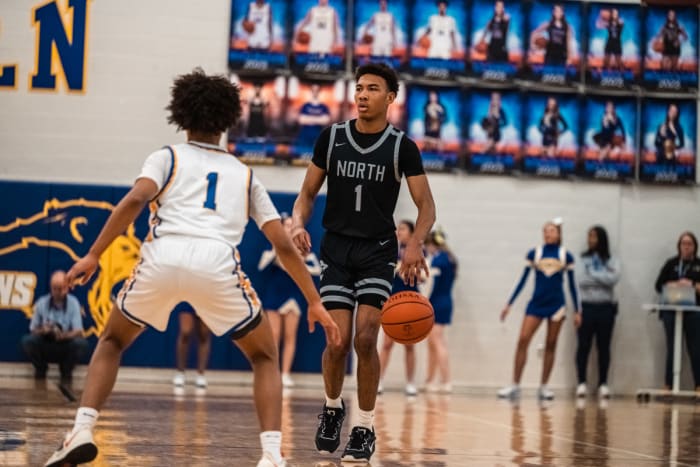 Gahanna Lincoln vs Pickerington Central boys basketball 0217223 Gabe Haferman34